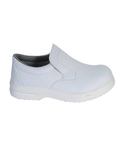 Mocassin blanc S2 SRC