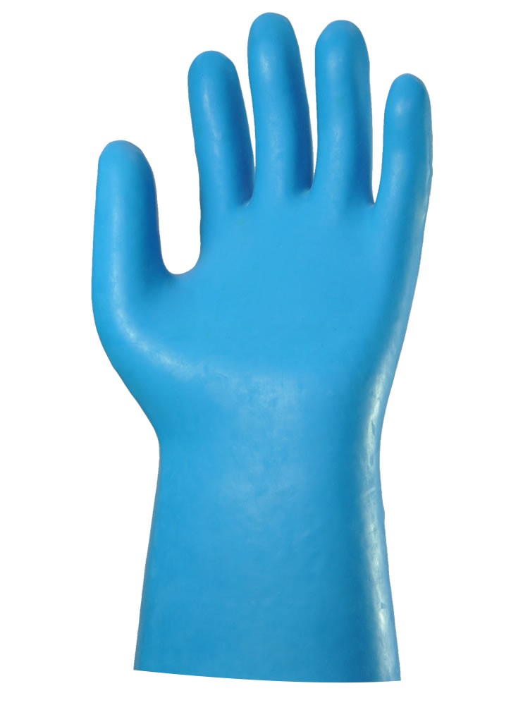 Gant latex bleu