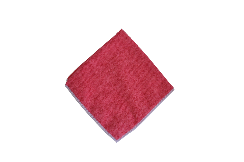 Lavette microfibre rose 230 gr/m²