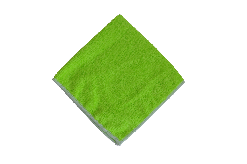 Lavette microfibre verte 230 gr/m²